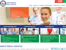 Tablet Screenshot of fedailhospital.com